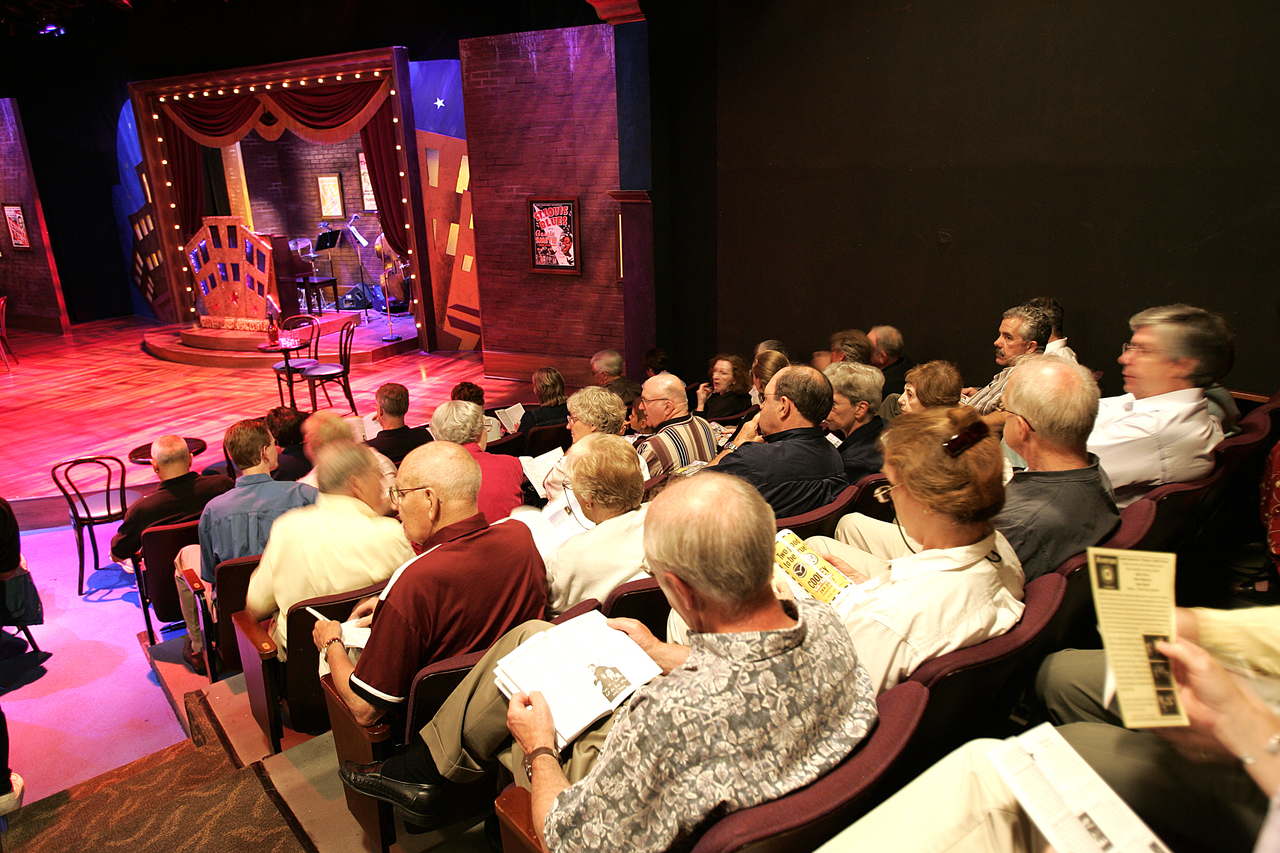 Watching A Performance At Caprep Capital Repertory Theatre