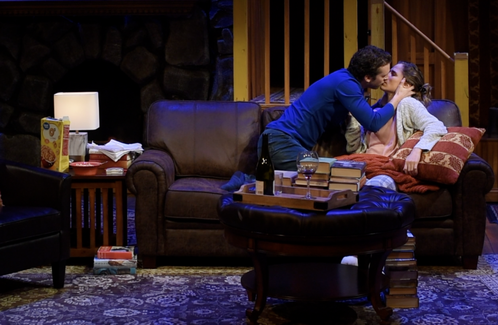 Jenny Strassburg and Ben Williamson star in Sex with Strangers at theREP.